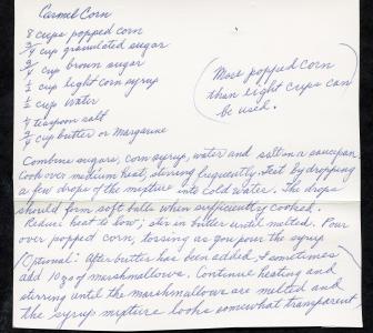 Marcy's Popcorn Recipe